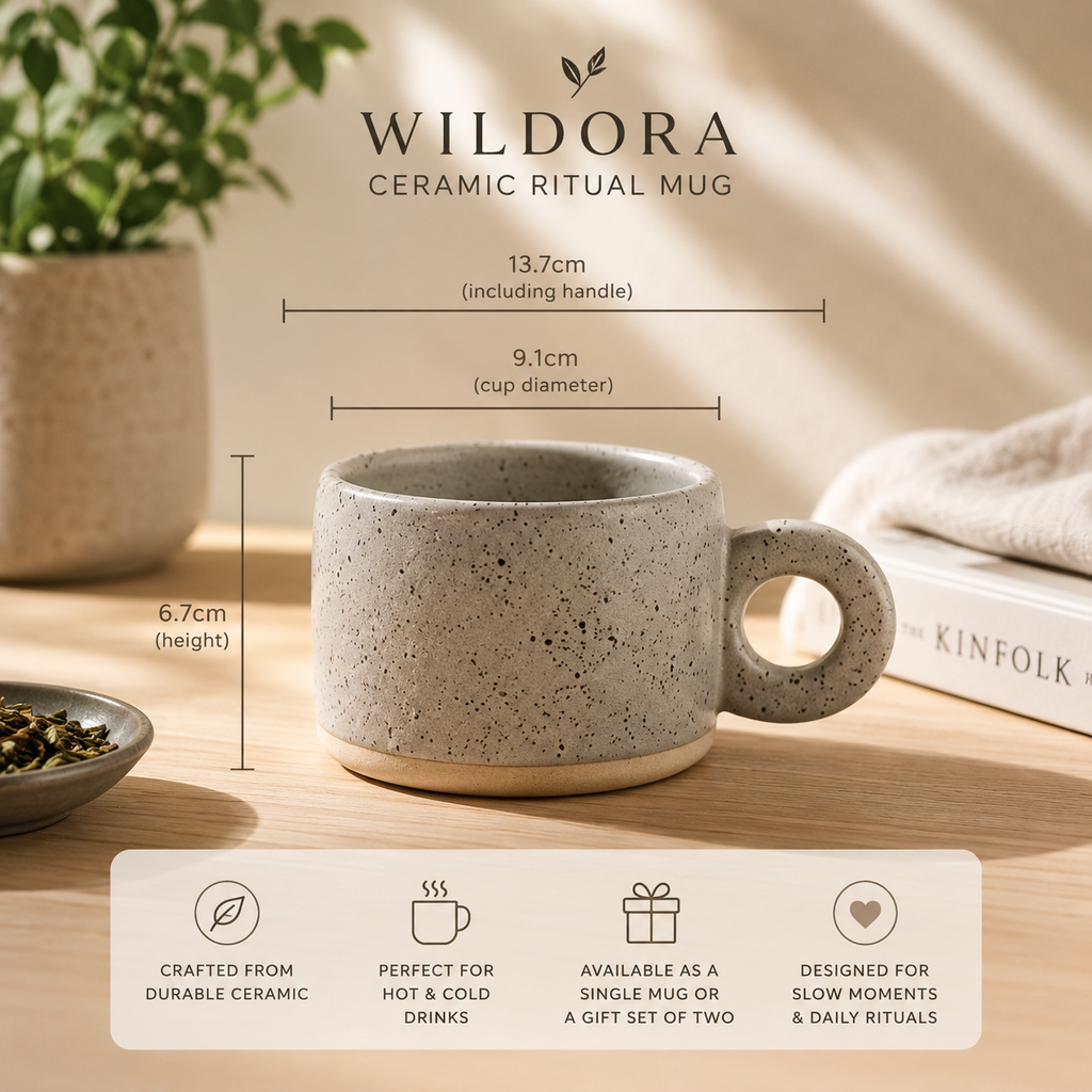 Ceramic Mug with Handle