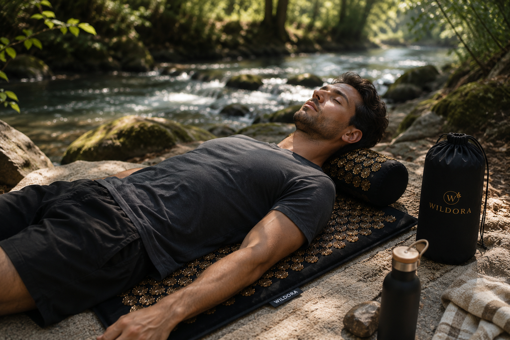 Premium Acupressure Mat & Neck Pillow